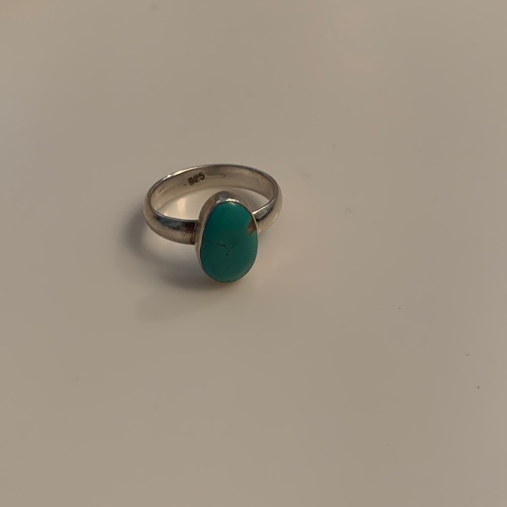 Turquoise Statement Ring - image 2